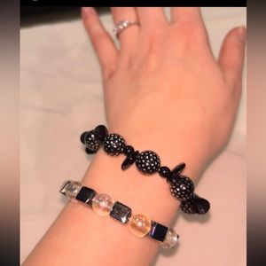 Edge beaded bracelet handmade